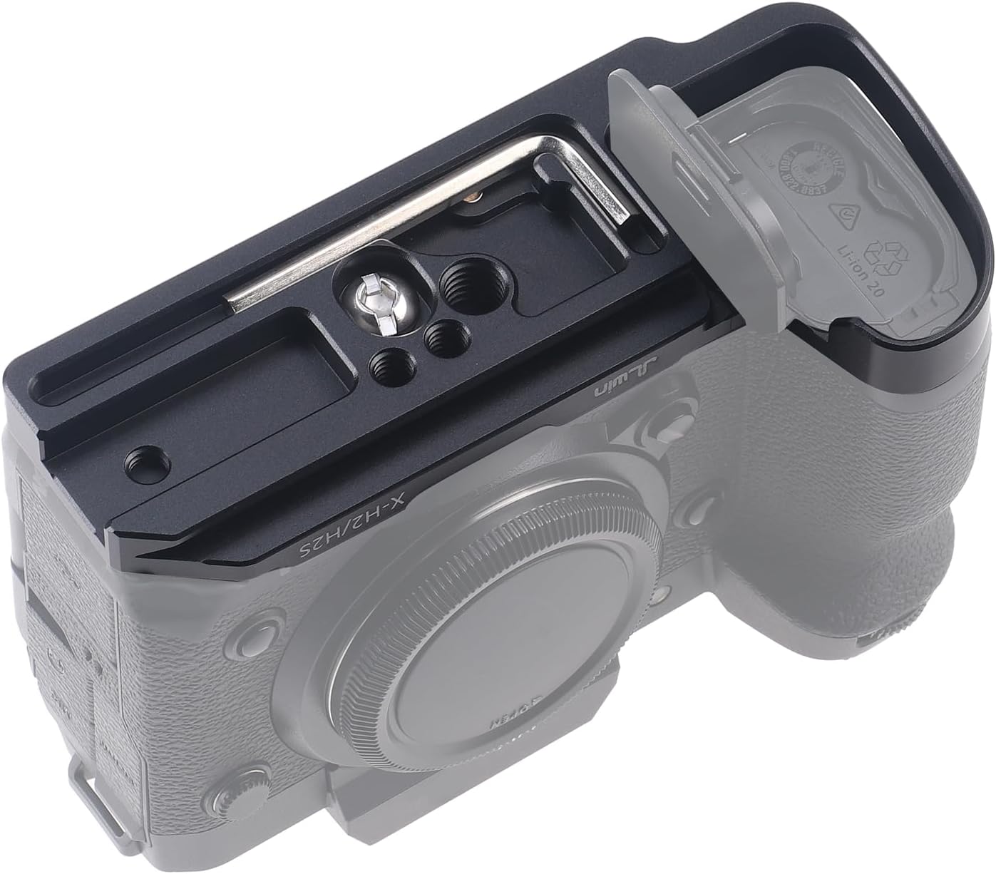 FocusFoto X-H2/X-H2S Quick Release Baseplate QR Plate Mount for Fujifilm Fuji Mirrorless Camera, Compatible