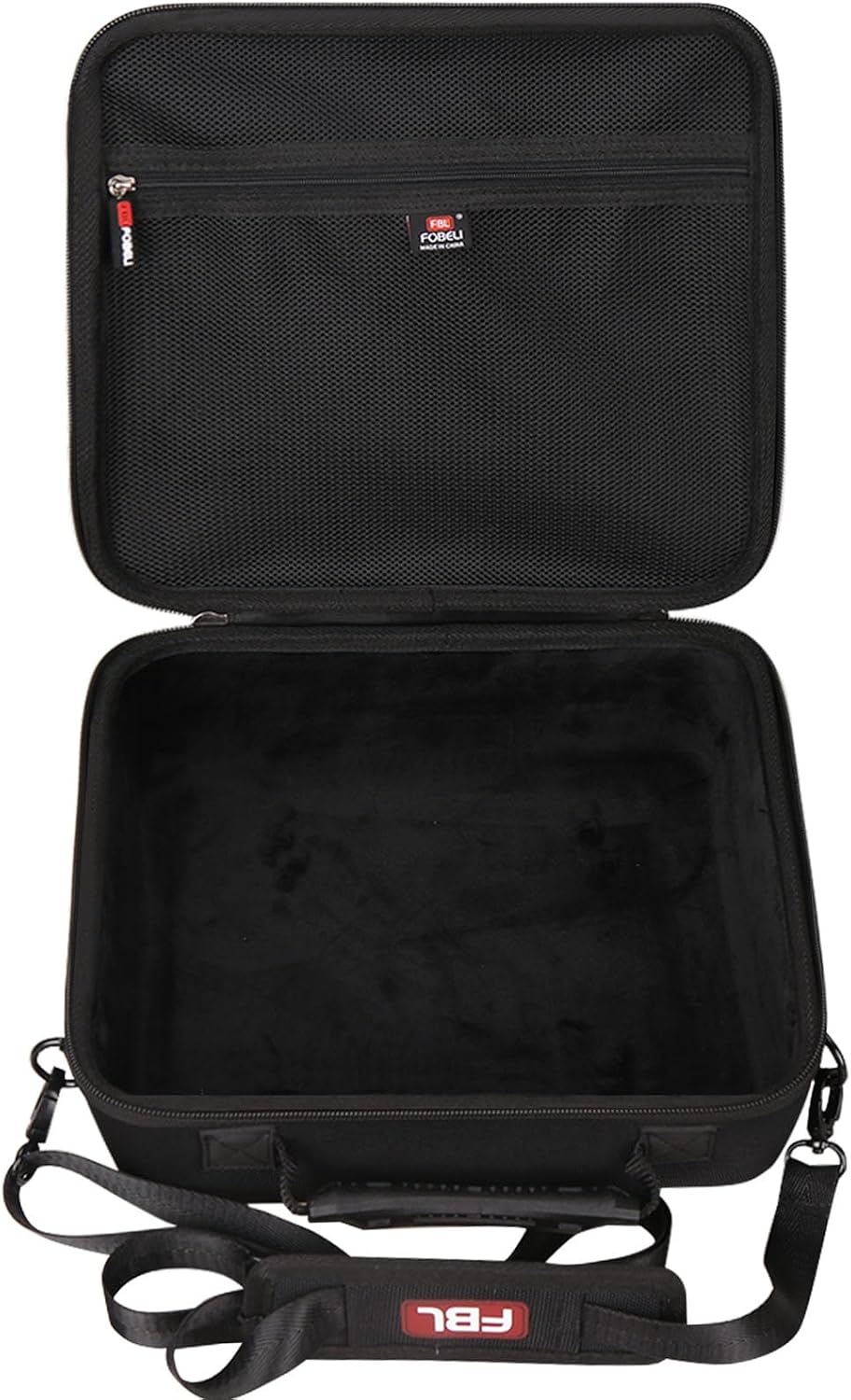 C10 10.8x10x4.1 Inches, FBLFOBELI Hard Carrying Projector Case Compatible with HOMPOW Mini Projector, Fits Most Major