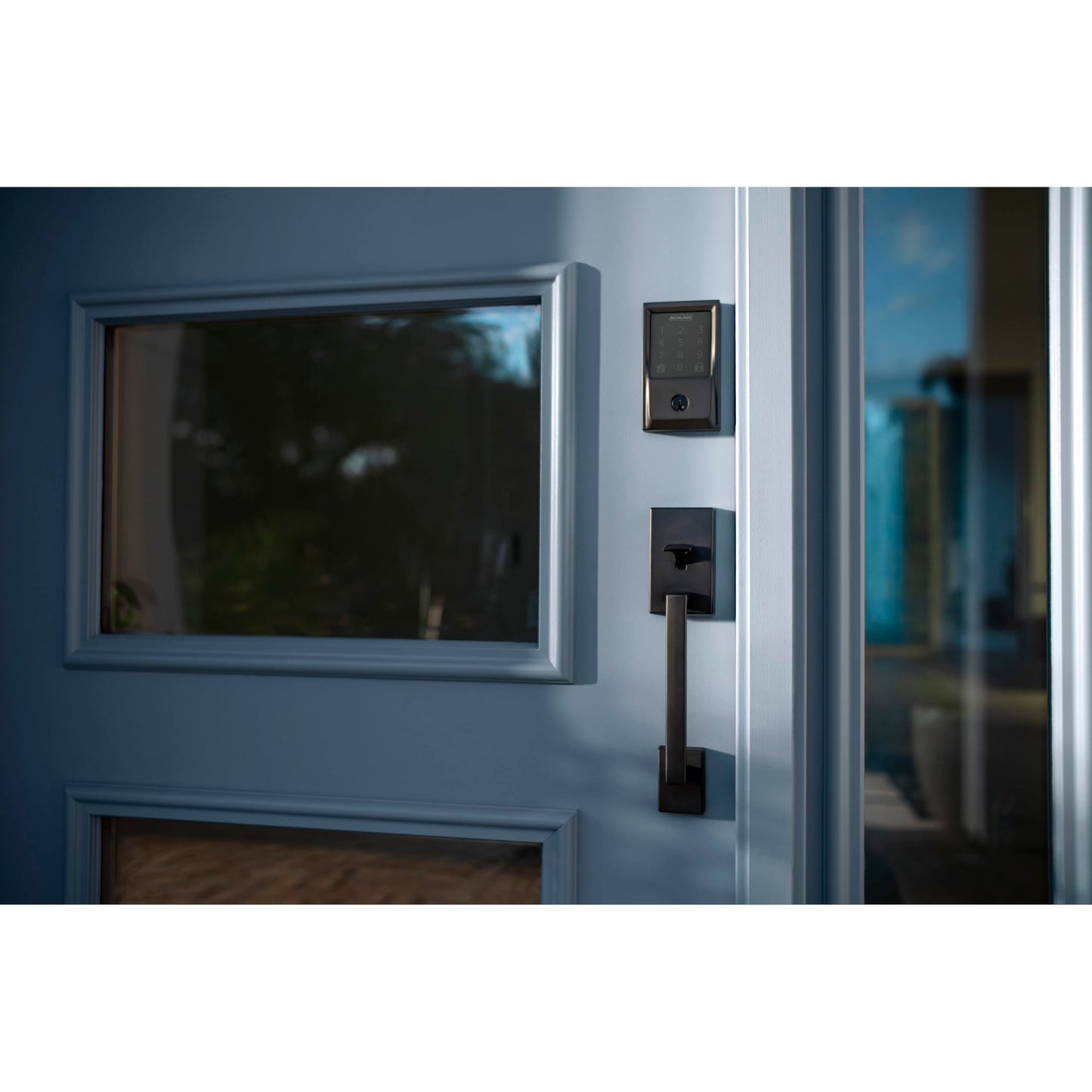 Schlage Encode Smart Wi-Fi Deadbolt Lock with Touchscreen Keypad, Keyless Front Door Entry, App Control, Alexa, Google Home and Airbnb Compatible, Matte Black, BE489WB CEN 622