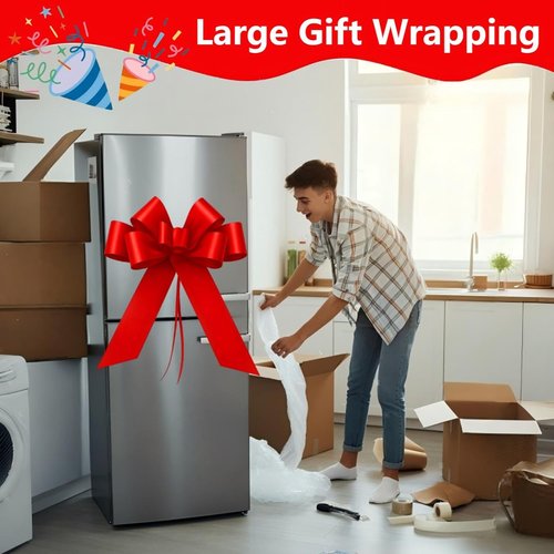 Big Car Bow - 30 Inch Giant Red Bow for Cars | Perfect for Birthdays, Weddings & Holidays