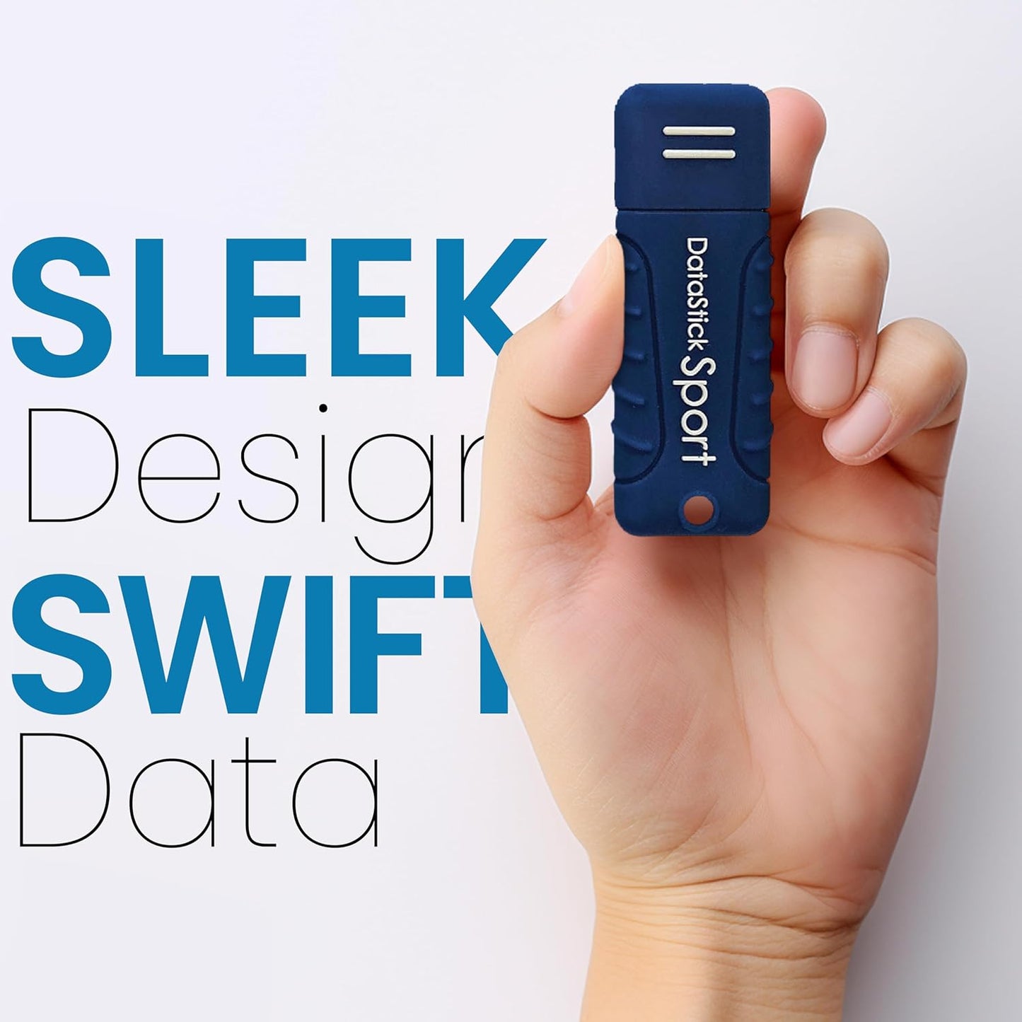 Centon 3.0 8 Pack 5 Electronics MP Essentials DataStick Sport USB Flash Drive, Waterproof USB Drive, Shock-Resistant