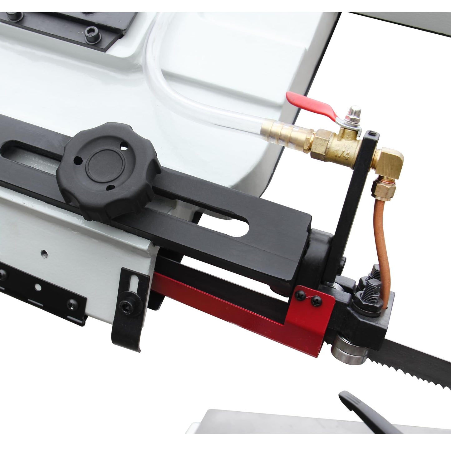 KAKA INDUSTRIAL Metal Band Saw,7x12 Inch(178x305mm) Rectangular Cutting Capacity,1.5HP Dual Voltage 115V/230V,Includes 3 Blades,Metal Horizontal Band Saw Hydraulic Feed, Steel Aluminum Alloy Bars