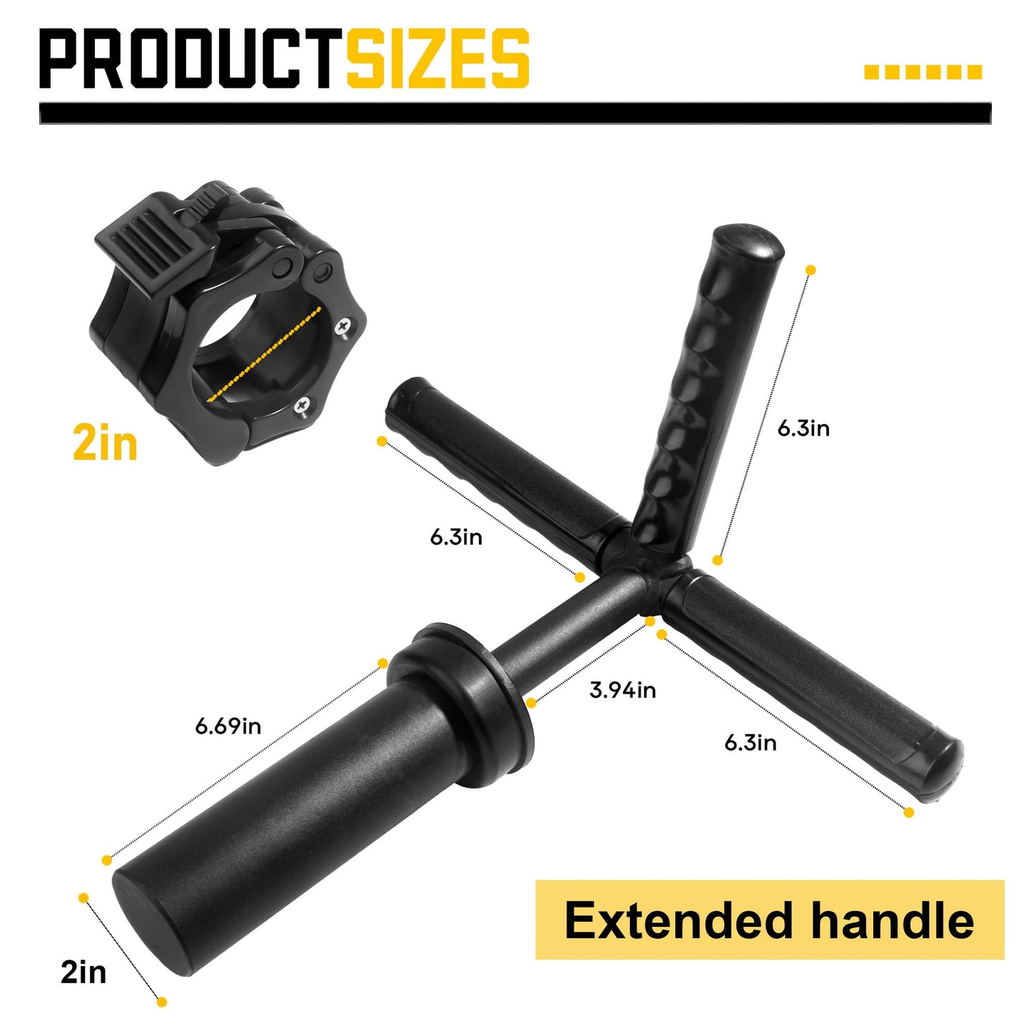 Vorynne Strong Arm Forearm Trainer & Wrist Strengthener, Adjustable Alloy Steel Forearm Bar Grip Trainer with Non-Slip Handle & Clamp, Portable Forearm Exerciser for Home Office Gym