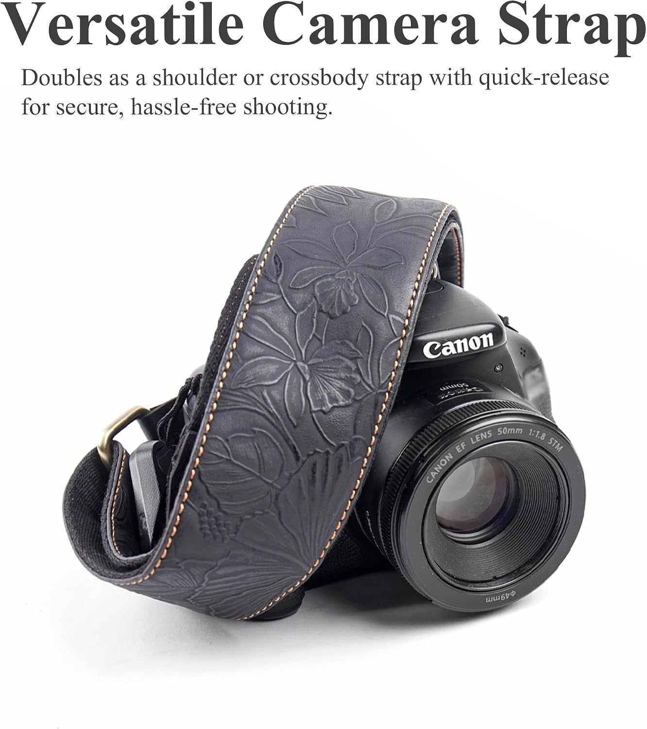 Vintage Adjustable Neck & Shoulder Camera Strap - QIELIZI Lifestyle