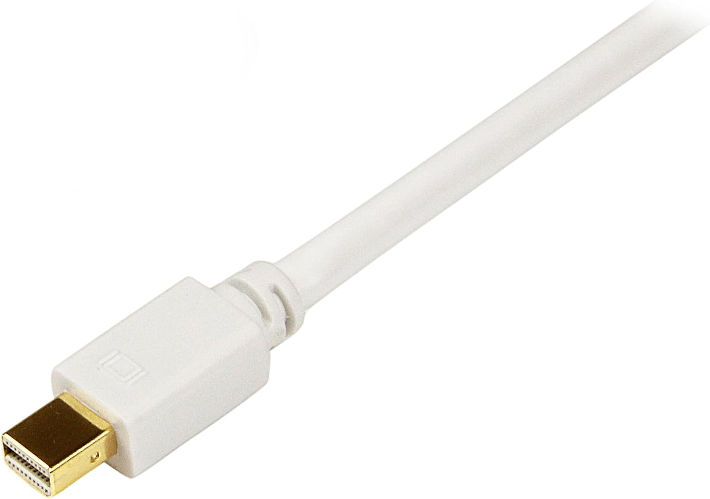 10ft 1920x1200 (MDP2DVIMM10W) StarTech.com Mini DisplayPort to DVI Adapter Cable - Mini DP to DVI Video Converter - MDP