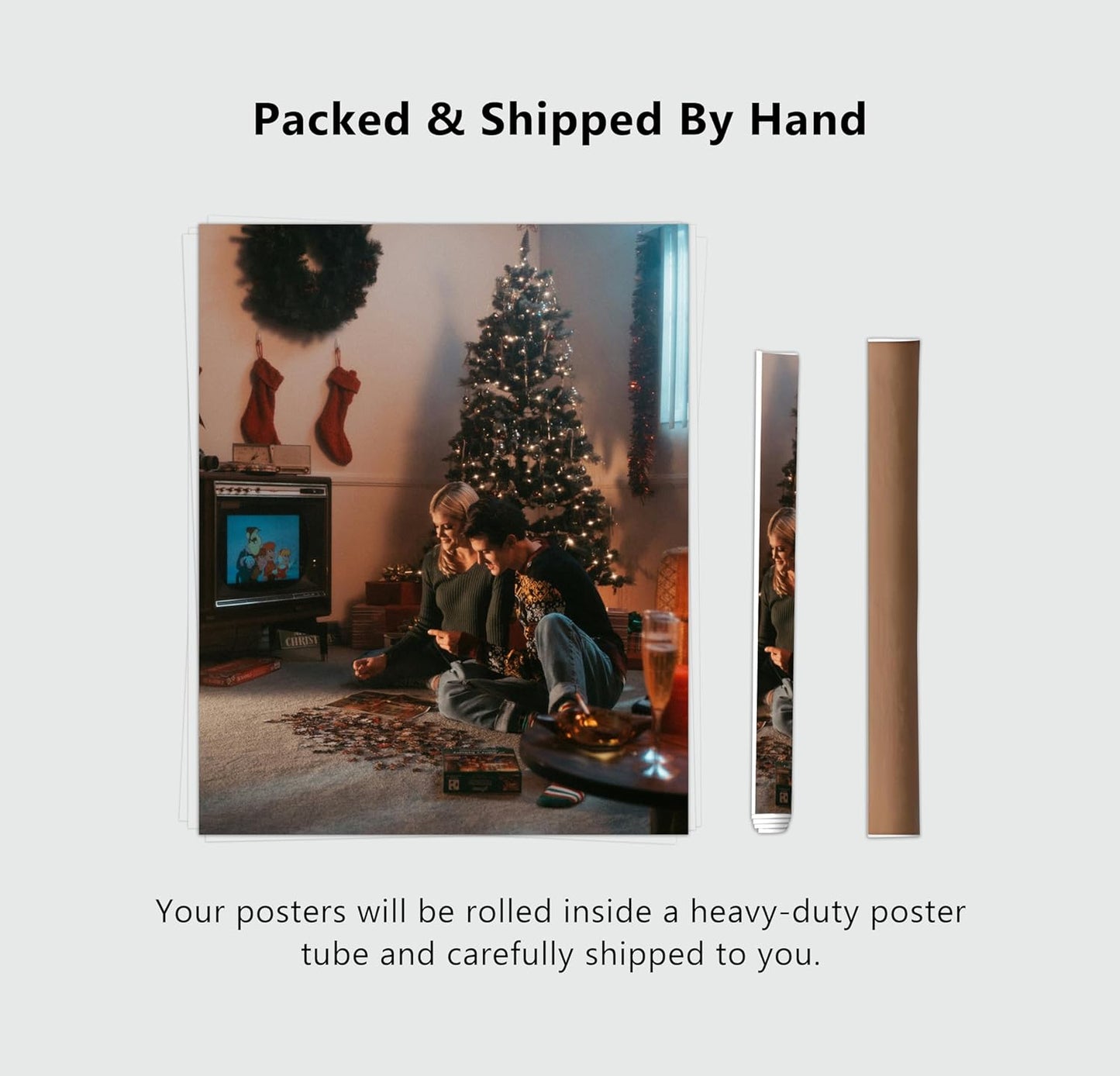 Skiennix Custom Poster Print - Personalized Photo Uploads | 12" x 16" Unframed Design