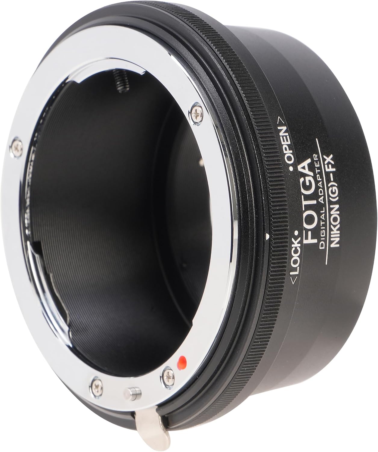 FocusFoto X-H2,X-H2S,X-T5,X-T4,X-E4,X-T200,X-A20,X-T30 II,X-Pro3,X-S10,X-S20,X-E2S FOTGA AI(G)-FX Adapter for Nikon