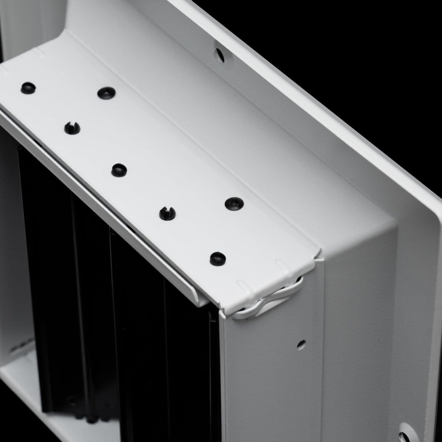 Fits 14x14 Duct Opening 4 Way Aluminum Square Ceiling Diffuser by Handua | Register Vent Cover Grille for Ceiling | Rust Proof | White | Outer Dimensions: 15.75" X 15.75"