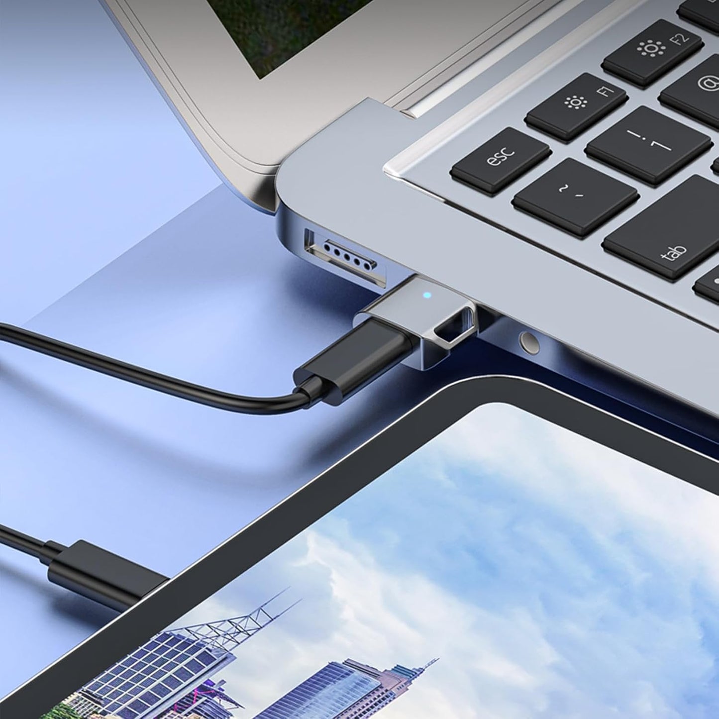 HATMINI 3.1 USB to USB C Adapter USB A to C Adapter Fast Transfer, Zinc Alloy USB to USB C Adapter for MacBook, Ipad