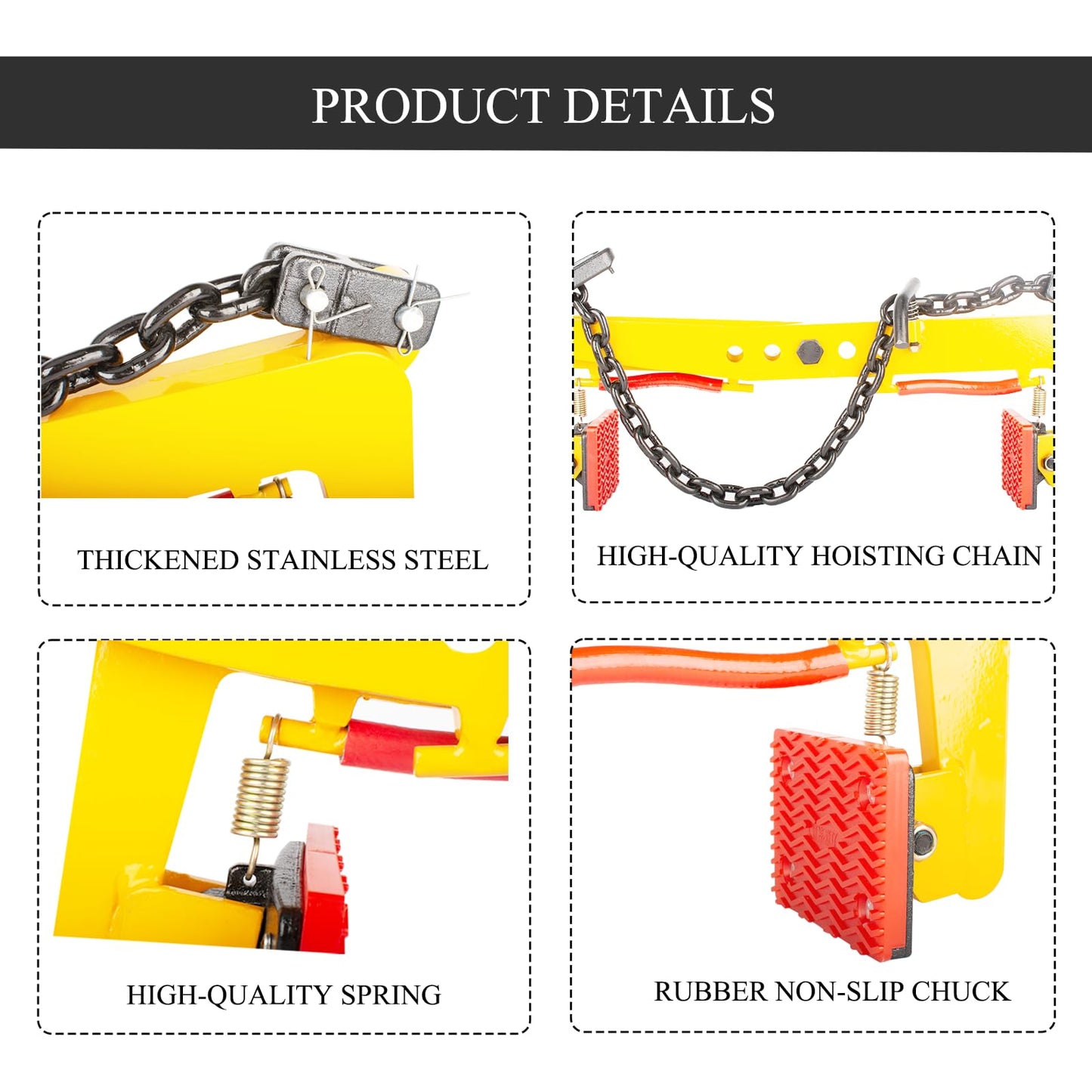 sliyxtwio Granite Slab Lifting Clamp 770lbs, Stone Lifting Clamps, Heavy Duty Lifting Clamps, Lifting Clamps for Granite Stone Marble Slate Rock Brick, Marble Lifting Clamps., FGSLC350
