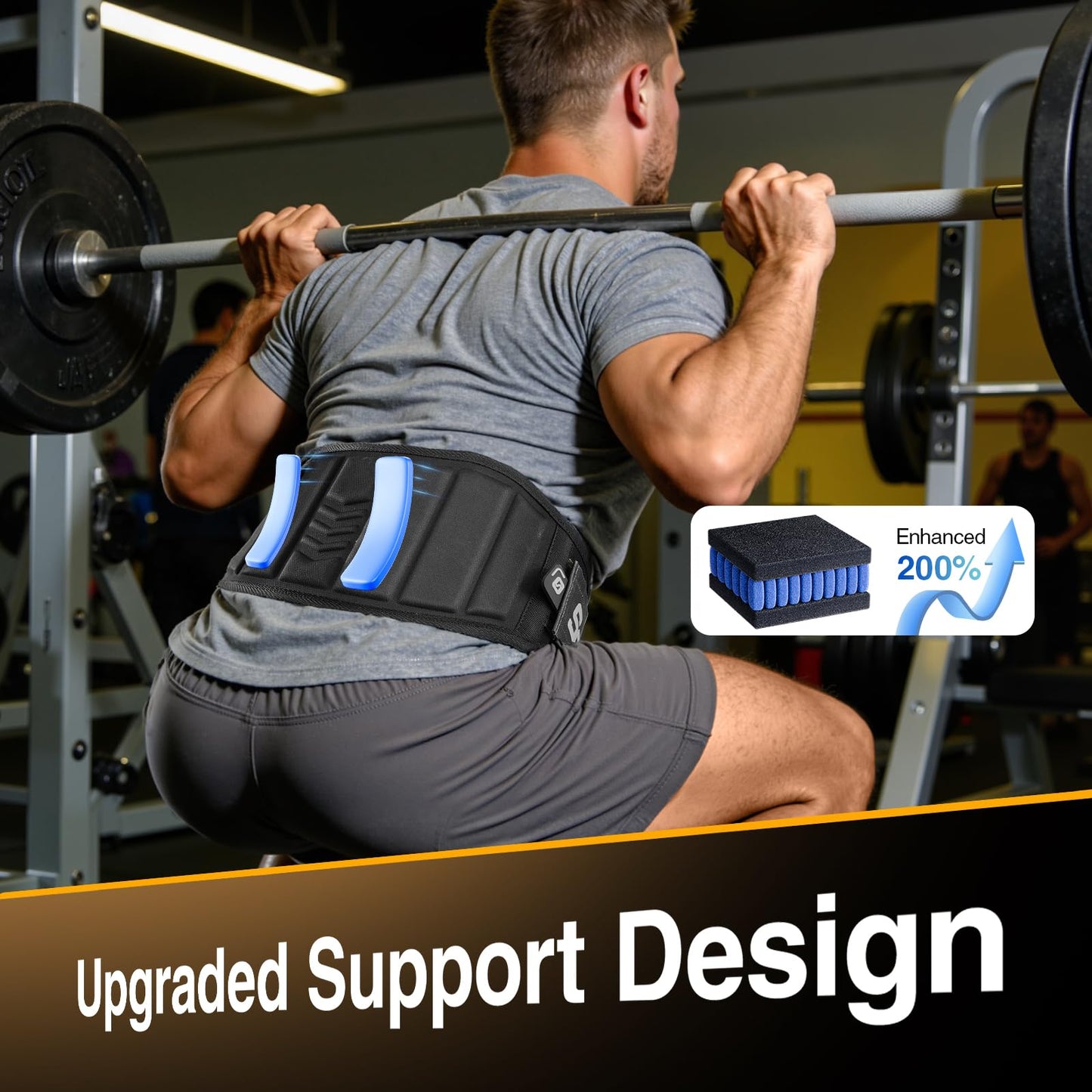 SolidFit Fitness Dip Weight Belt with Chain for Weight Lifting,Self-Locking Belt Weightlifting Squat Belts for Men,Supports 350lbs Pull Up Weight Belt,Deadlift Belt Gym Train,Workout Weights for Women