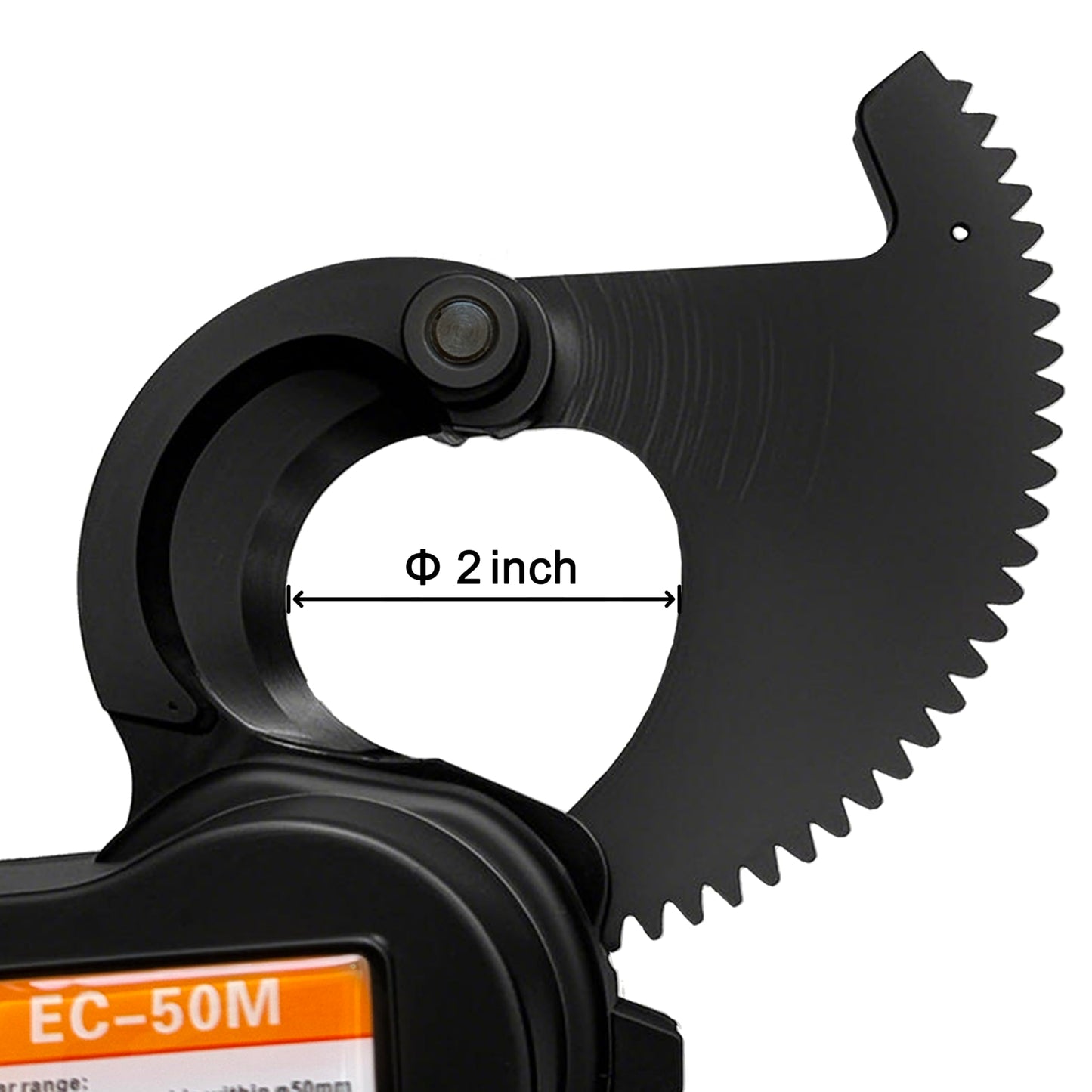 21V Battery Ratcheting Cable Cutters Cordless Heavy Duty Electric Wire Cutters(1000 MCM Copper/1250 MCM Aluminum) Electrical Ratchet Portable Cable Cutter with Comfort Grip Handle, Alloy Steel Blades