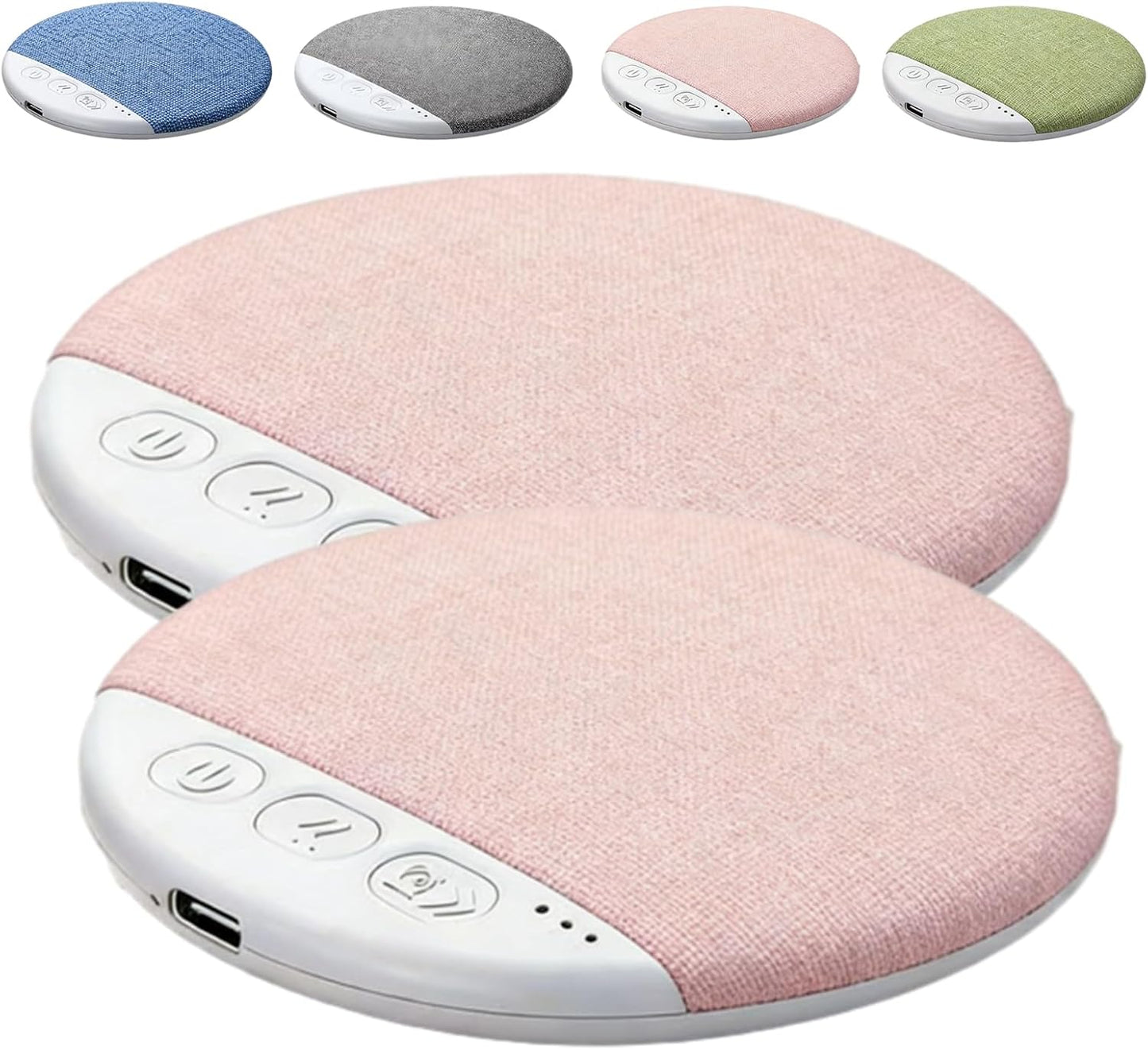 Generic (2Pcs Sleep Pillow Speaker, Sleep Speaker Under Bluetooth Under Pillow Speaker for Sleeping Mini Sleep Aid