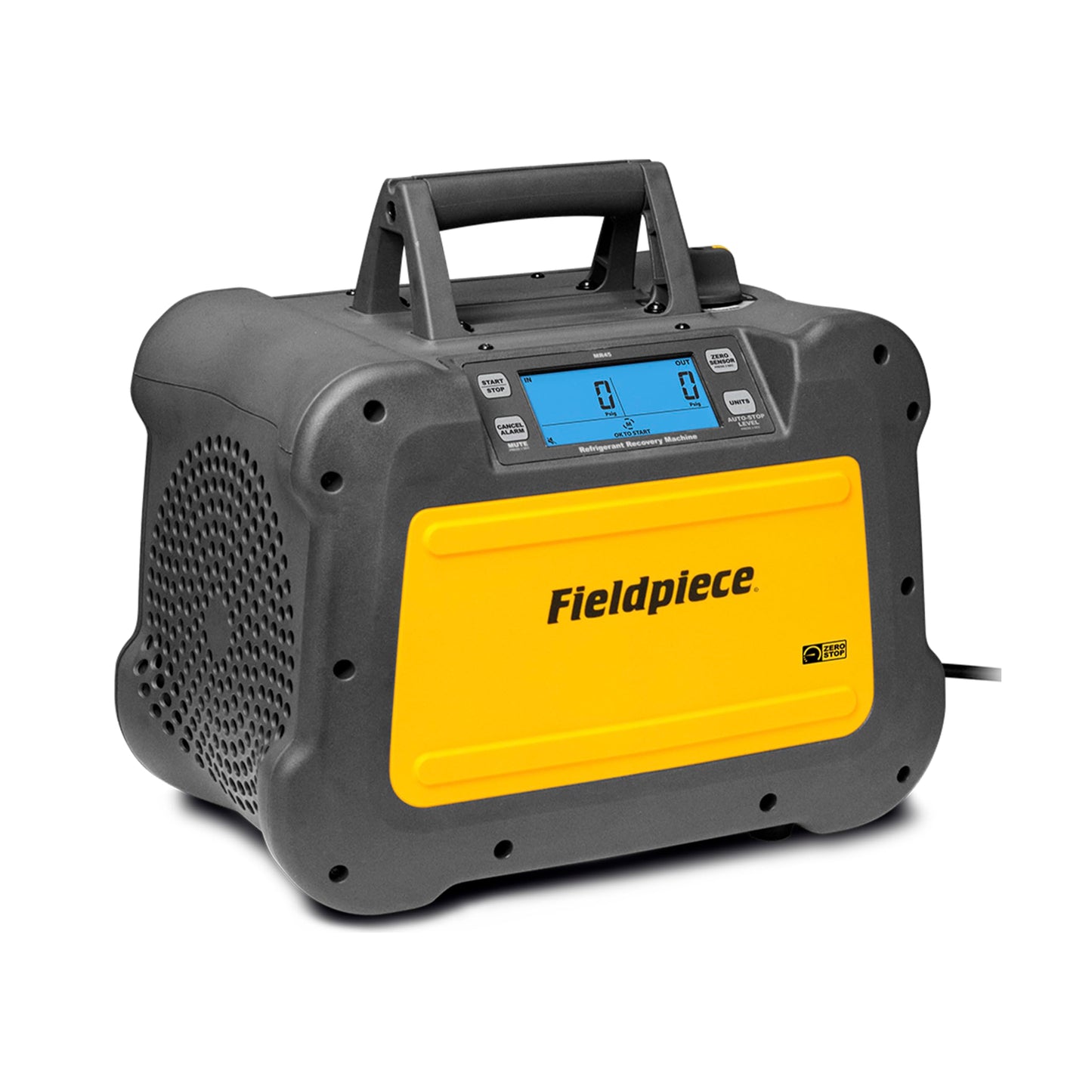 Fieldpiece - MR45 Lightweight Digital Refrigerant Recovery Machine - Wide Operating Voltage with Easy Access Ports - A2L Compatible