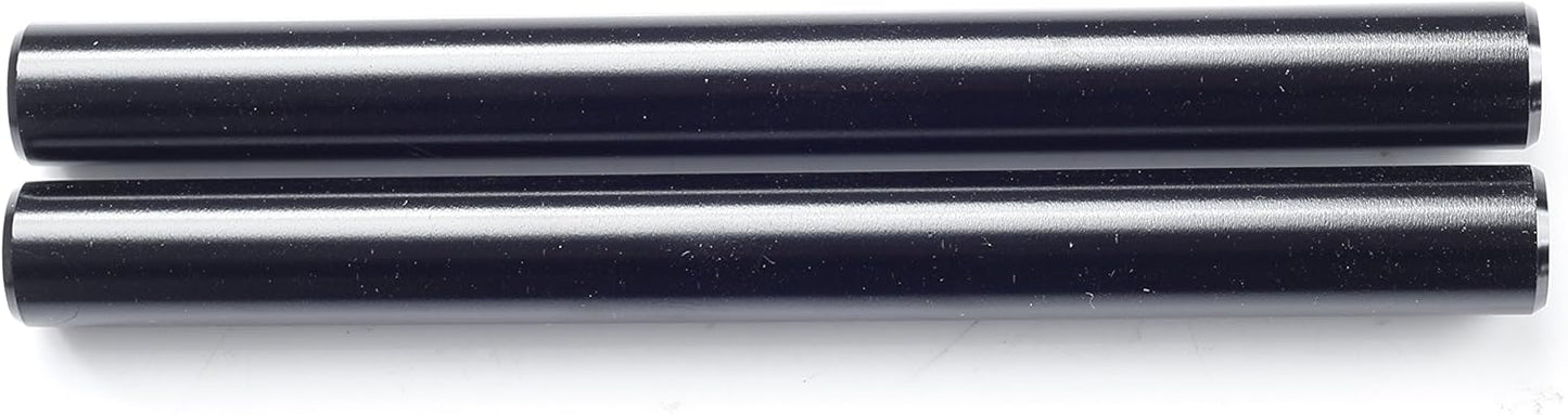 Movo PT6 Set 15mm (6") Photo of Two Aluminum Rods for DSLR Camera Rail System