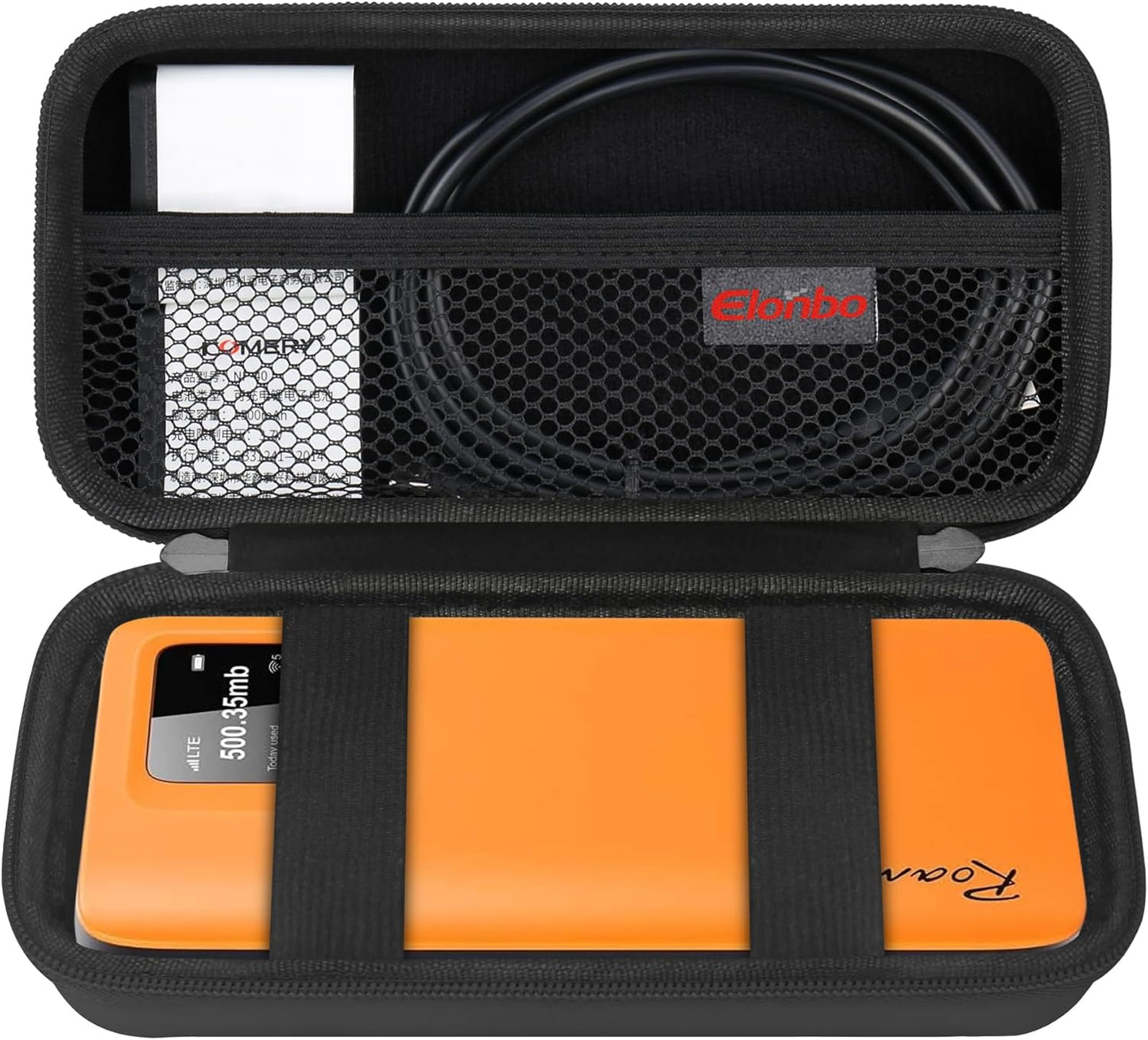 Elonbo 4G R10 Carrying Case for RoamWiFi LTE Mobile Hotspot Router, Router Travel Bag Worldwide Portable WiFi Storage