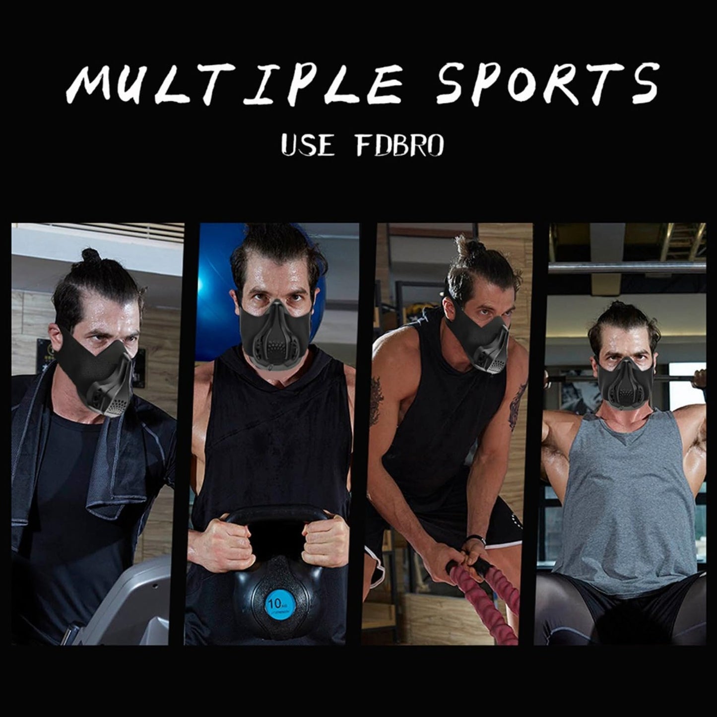 The oxygen blocking training mask can adjust breathability to simulate high-altitude environments and enhance cardiovascular function, making it an ideal choice for cycling, running, and fitness