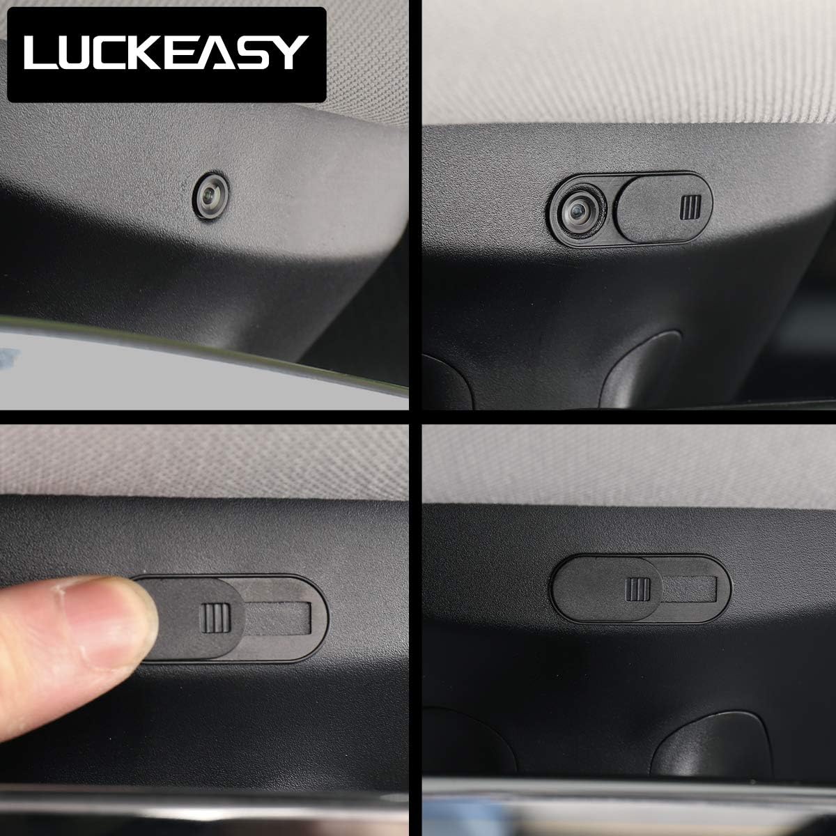 LUCKEASY 3 2017-2020 1PCS/Set Webcam coverfor Tesla Model Car Camera Privacy Cover