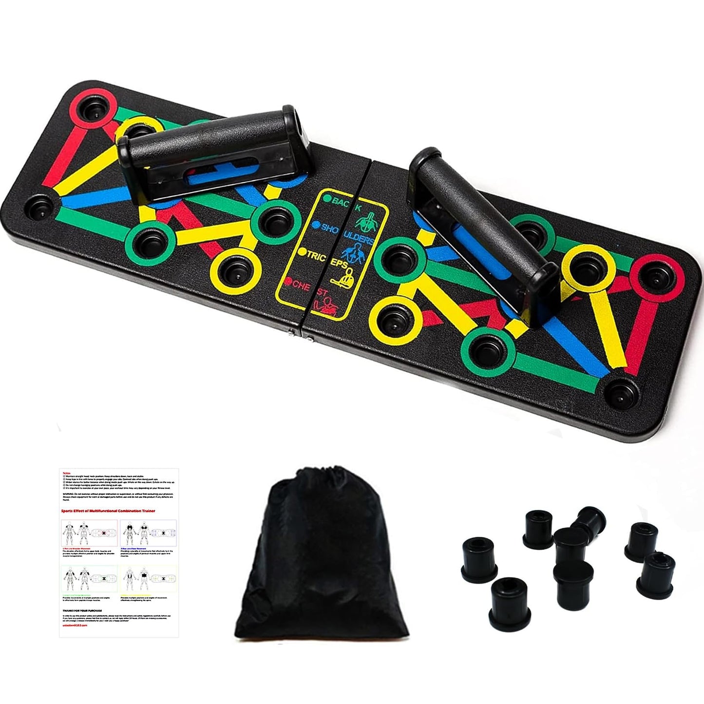 Push Up Board Home Workout Equipment Solid Multi-Functional Pushup Stands System Fitness Floor Chest Muscle Exercise Professional Equipment