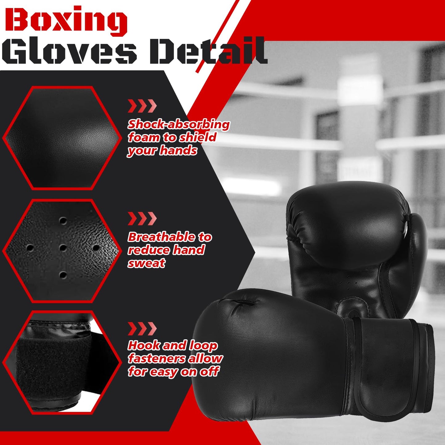 YORWHIN Boxing Headgear for Kids, Boxing Head Gear Training Sparring Safety Head Guard with Gloves, Protective Gear for MMA, Kickboxing, Muay Thai