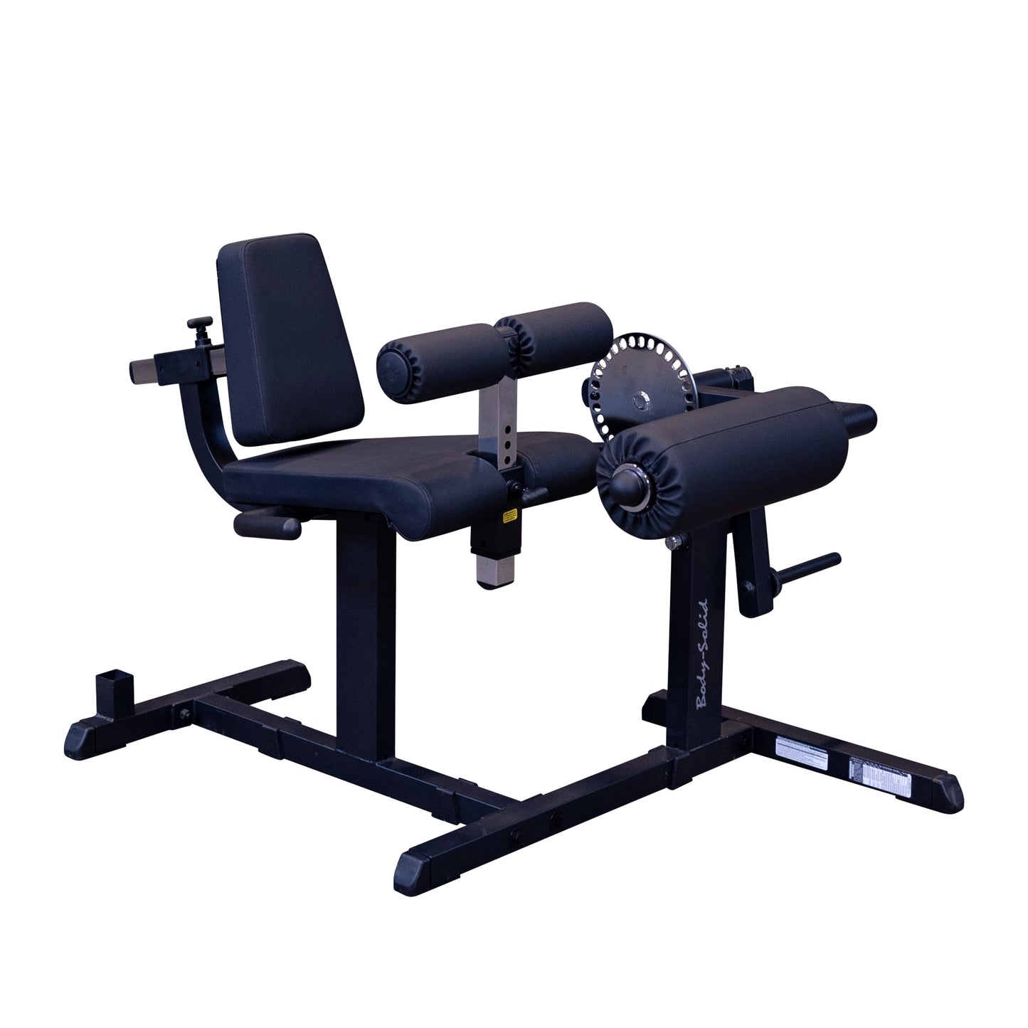 Body-Solid (GCEC340B) CAM Series Adjustable Leg Extension and Curl Machine - Comfortable, Heavy-Duty Home Gym Equipment for Hamstring and Quad Workouts - Black/Gray