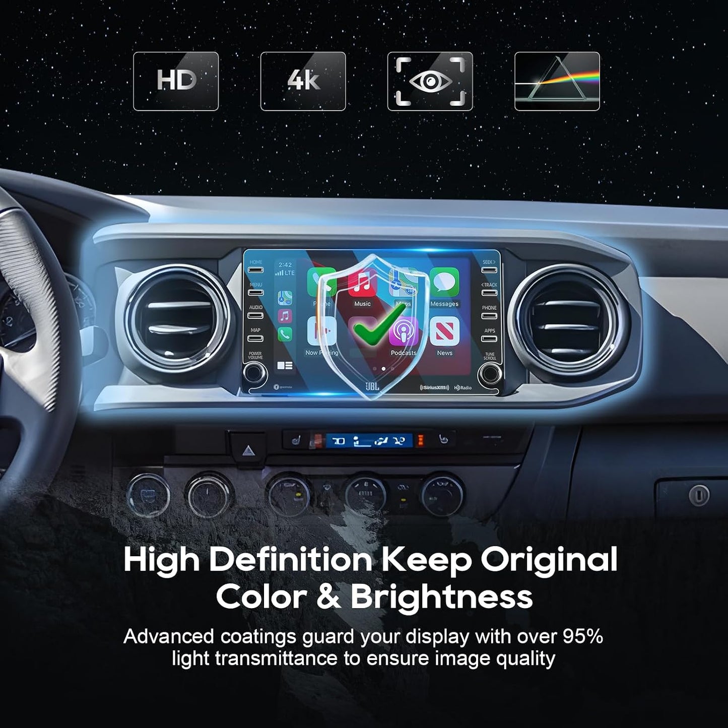 2019-2021 2019-2022 2023 RAV4 8-Inch 2019-2023 RAV4 (8-Inch) LFOTPP Corolla Cross Car Navigation Screen Protector