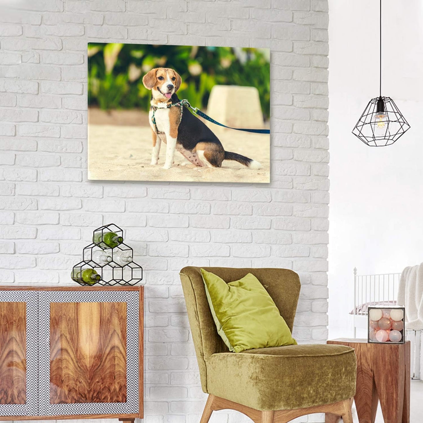 Skiennix Personalized Canvas Print - Custom Wall Art for Bedroom & Living Room | 16" W x 12" H