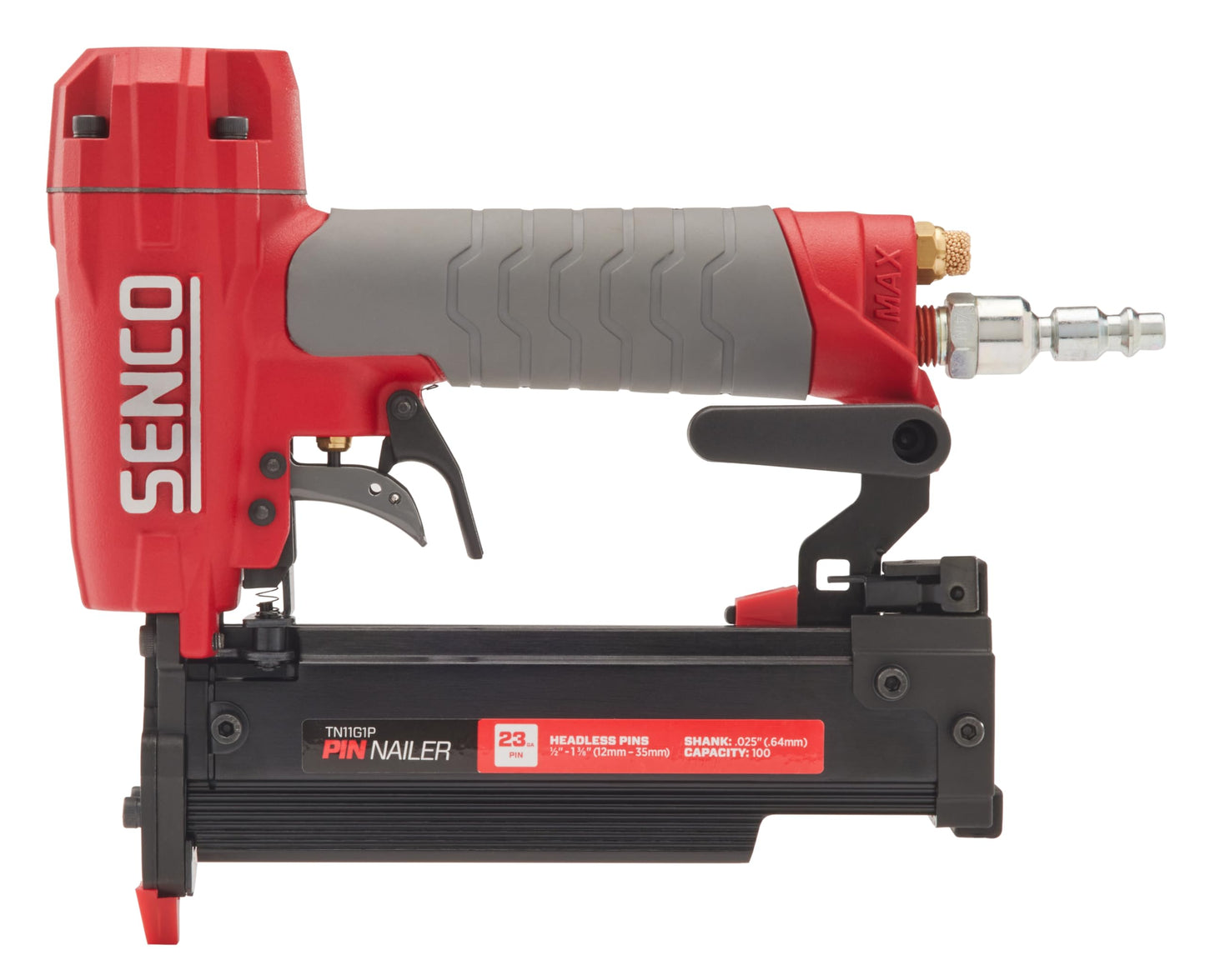 SENCO TN11G1P 1-3/8 Inch 23 Gauge Pneumatic Pin Nailer, Air Nailer