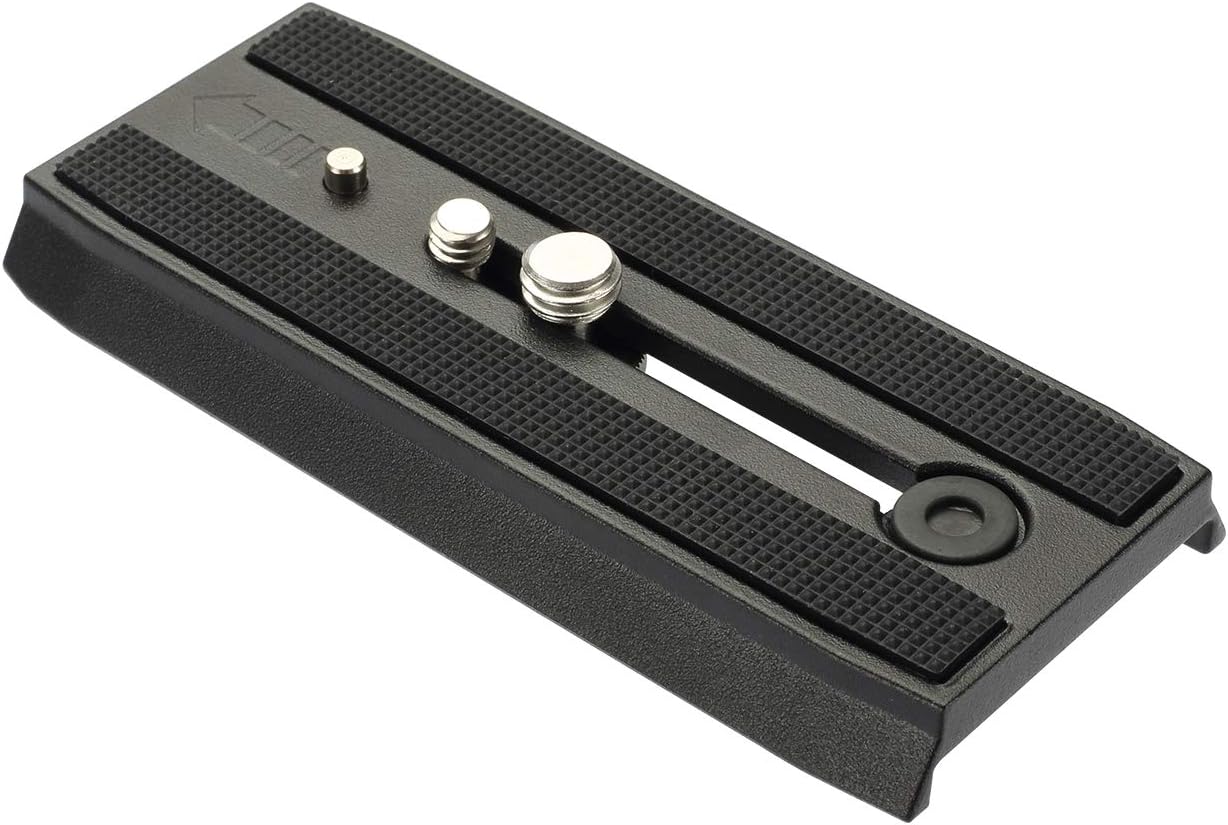 Cayer QR120 1/4 inch 3/8 inch K3 K6 H4 H6 H8 K10 501PL Tripod Fluid Head Quick Release Plate Replacement