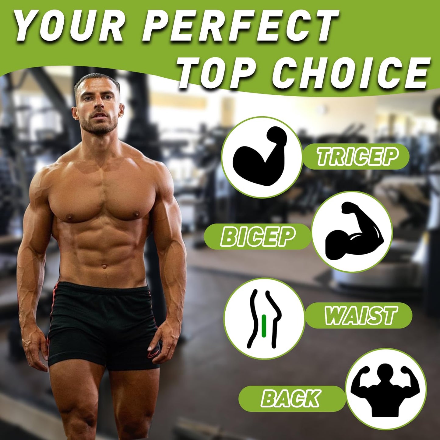 AWNOM LAT Pulldown Attachments for Cable Machines, Cable Machine Attachments for Home Gym T Bar V Bar LAT Pulldown Machines Attachments, Back Tricep Bar Strength Training Handle Grip