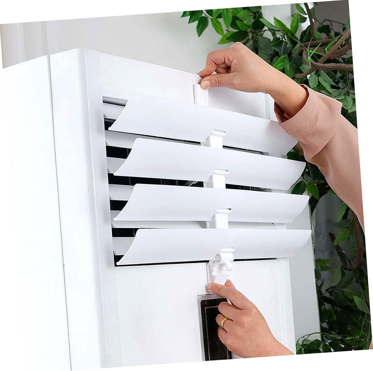 Skiennix 60Pcs Plastic Louver Pins Replacement Kit - Durable Telescopic Design for Plantation Shutters