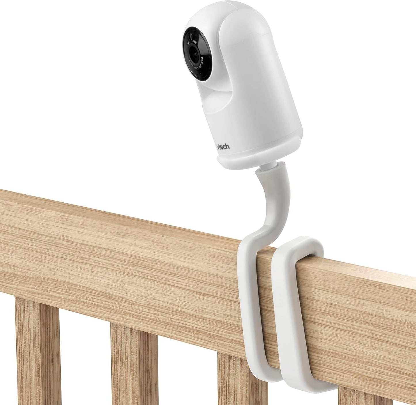 Koroao Flexible Twist Baby Monitor Mount for VTech Advanced HQ Max Baby Monitor Camera (White)