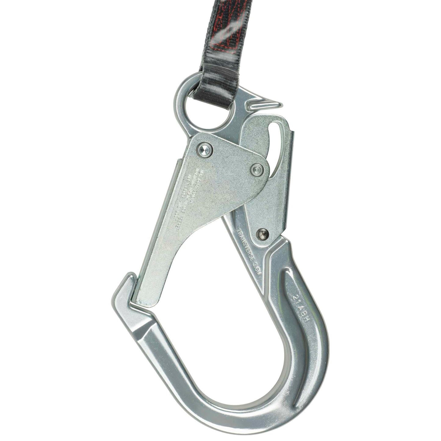 Peakworks Fall Protection Leading Edge Self Retracting Device (SRD) - 10 ft Single Leg Web with Form Hook - Certified ANSI Z359.14-2021 Class 2 LE SRD (Available in Multiple Lengths & Styles)