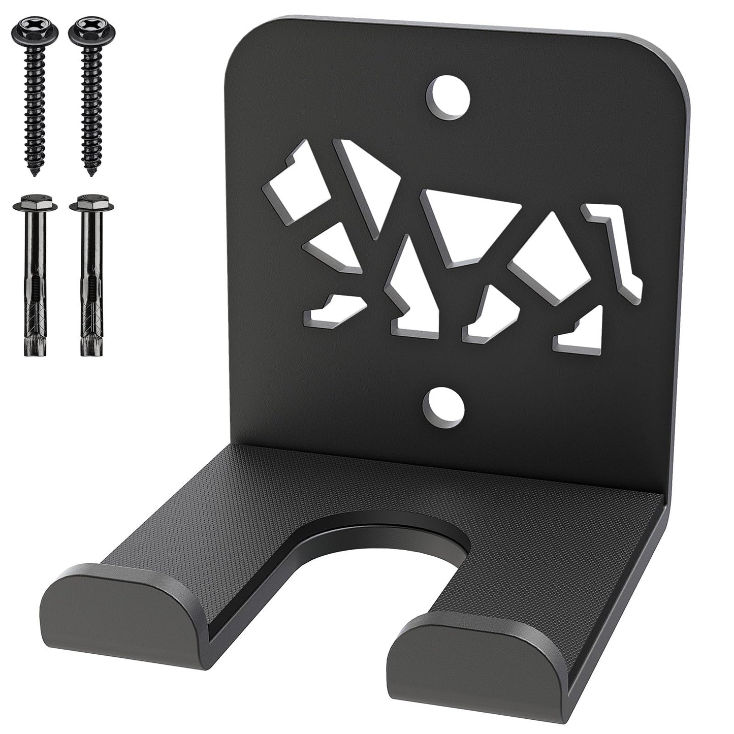 Kipika Versatile Wall Mounted Barbell Holder with 1-Hooks Storage Rack for Barbell Bars Holds Under 33mm Bar Size and Fitness Accessories Space-Efficient Gym Organization for Home & Commercial Use