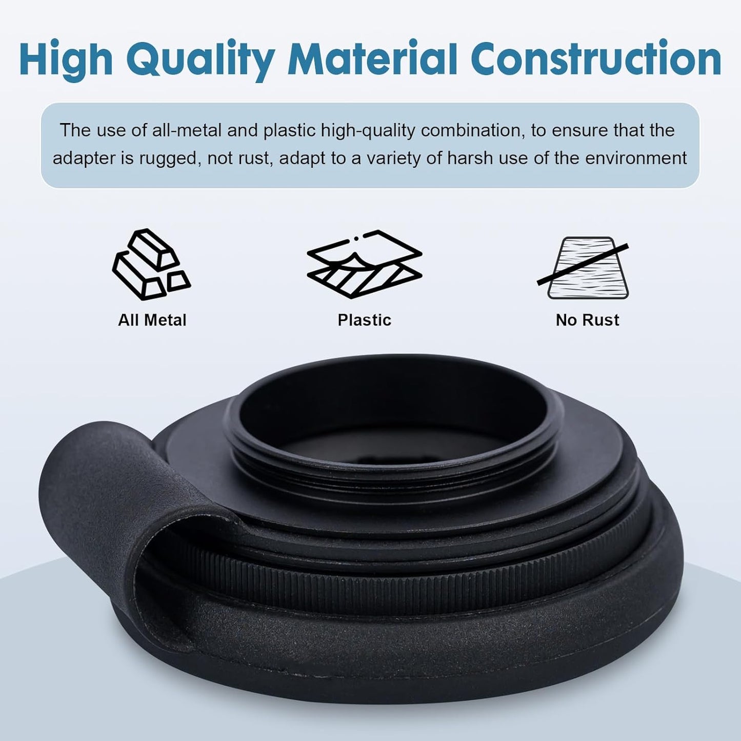 M30 1.5-26mm 14(Adjustable Set x1) Adjustable Iris Filter Cover Iris Aperture Diaphragm Adapter Optical Diaphragm Lens