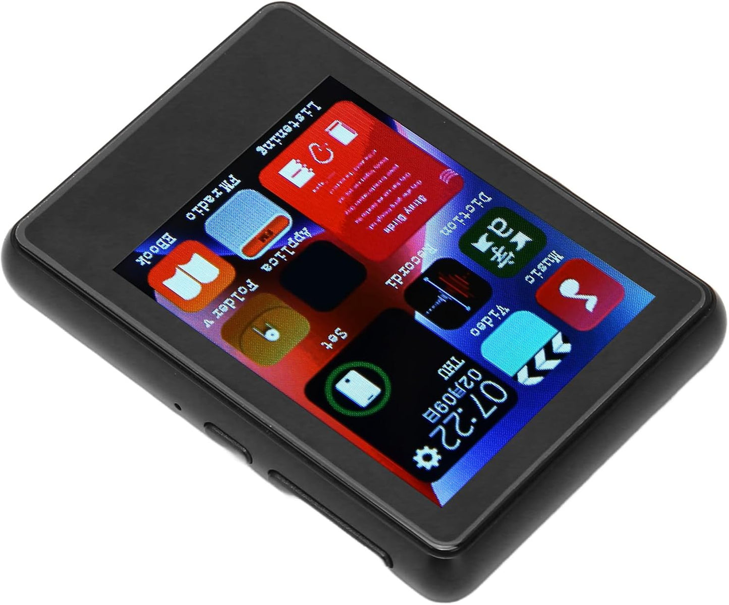 SUNGOOYUE MP3 5.0 2.4 Inch SABRE9018Q2C MP3 4GB 256GB Player, Bluetooth with Full Touch Screen, ESS DAC Decoder