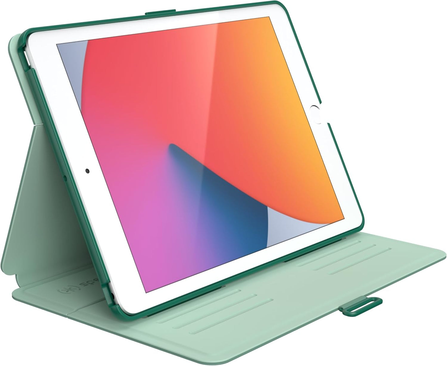Speck 10.2 Inch (2019-2021) Balance Folio Case for iPad - Drop & Camera Protection, Slim Multi Range Stand, Apple