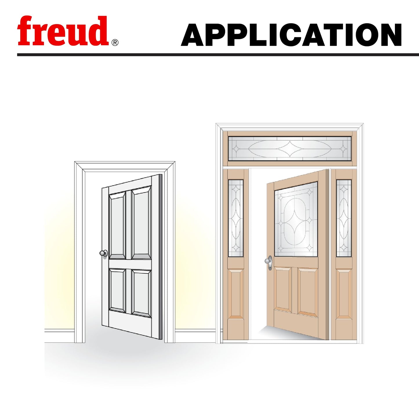 Freud 97-158: 3 Piece Premier Adjustable Cabinet Bit Set