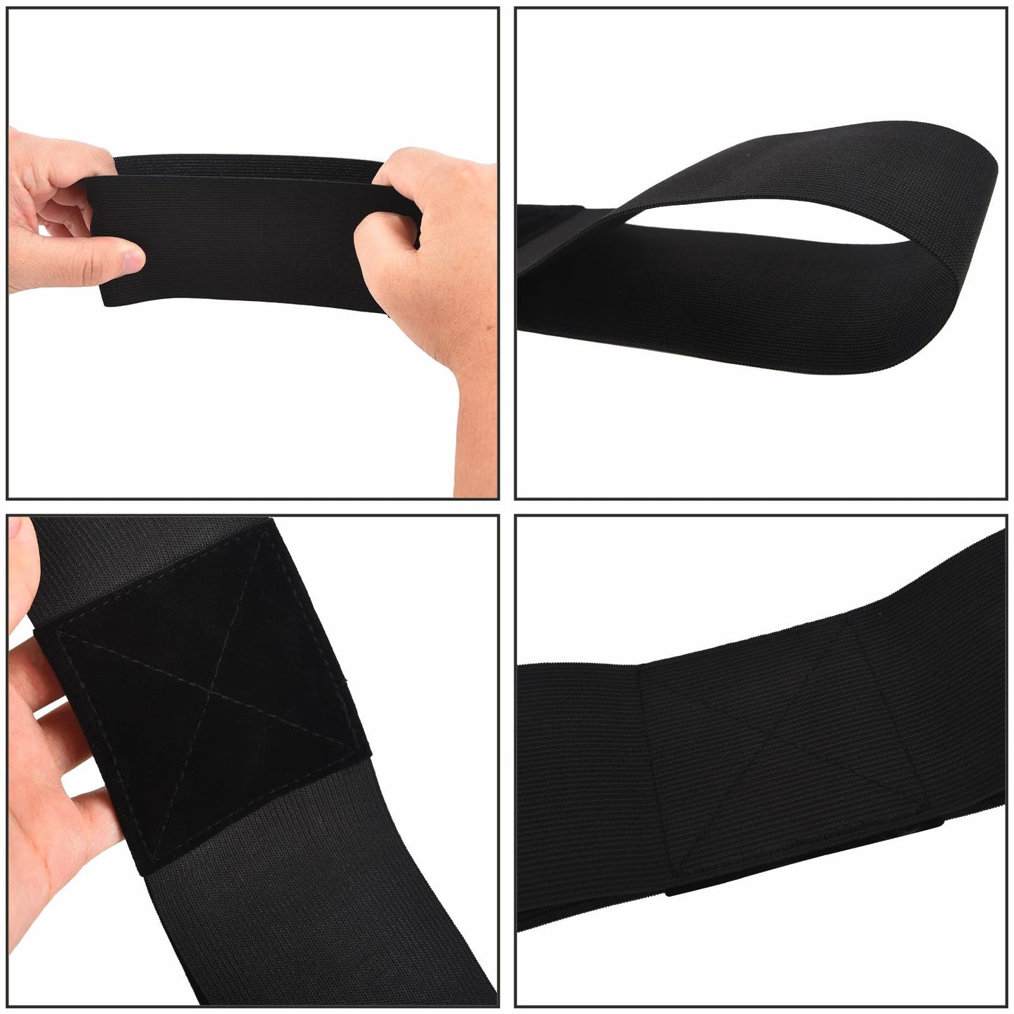 Lunarthos 3PC Golf Swing Training Aid - Arm Band Posture Corrector for Beginners to Improve Swing Consistency