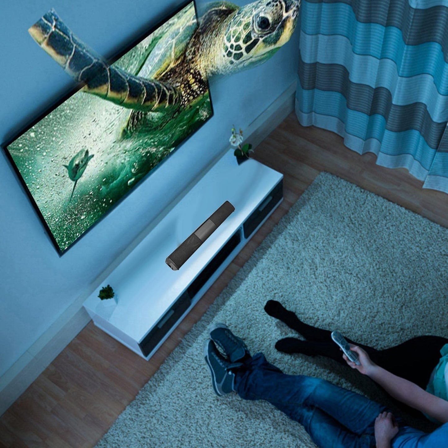 JTLB 3D Home Soundbar - Enhanced Audio with Surround Sound