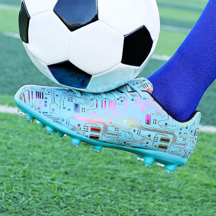 Unisex Low Top AG Sports Soccer Cleats Training Shoes Non-Slip Wear Resistant Football Shoes