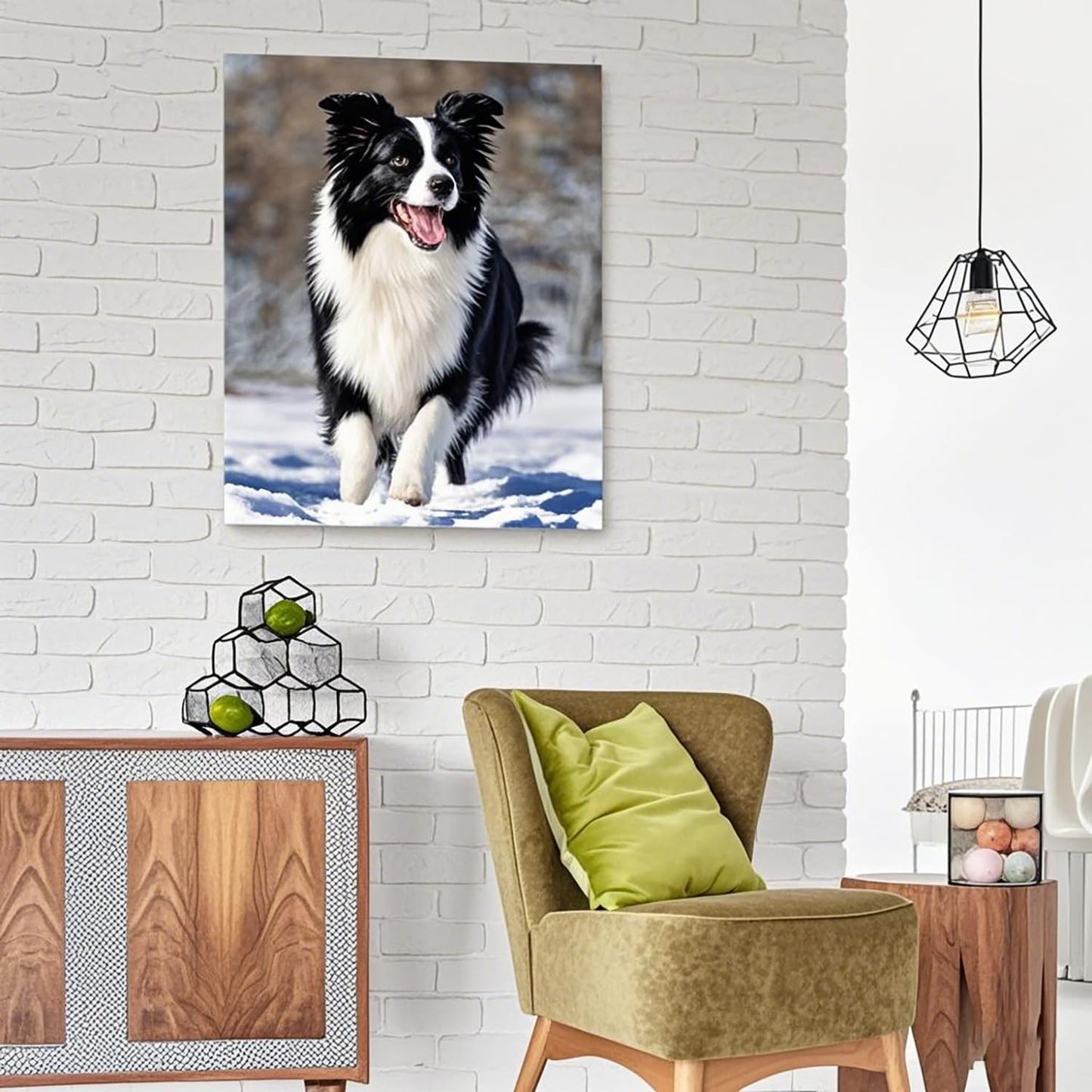 Personalized Canvas Print by [Brand Name] - Custom Photo Wall Art for Bedroom & Living Room | 16" W x 24" H