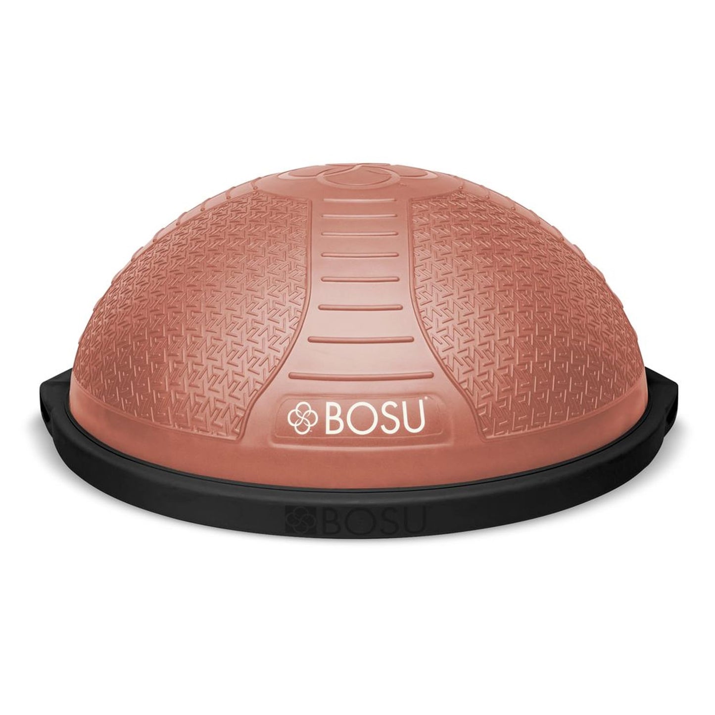 Bosu NEXGEN Balance Strength Trainer, Multi-Functional 26" Exercise Ball, Home Gym Equipment for Full Body Workouts, Rose Gold with Gray Rim