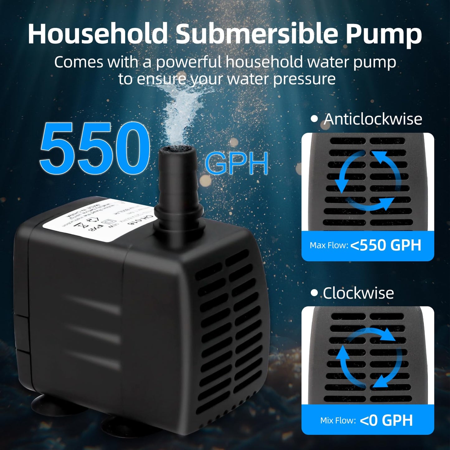Ice Bath Water Chiller for Cold Plunge Tubs, 1.0HP Water Chiller Machine, Hydroponic Cooling System, Fish Tank Chiller with Upgraded LED Display