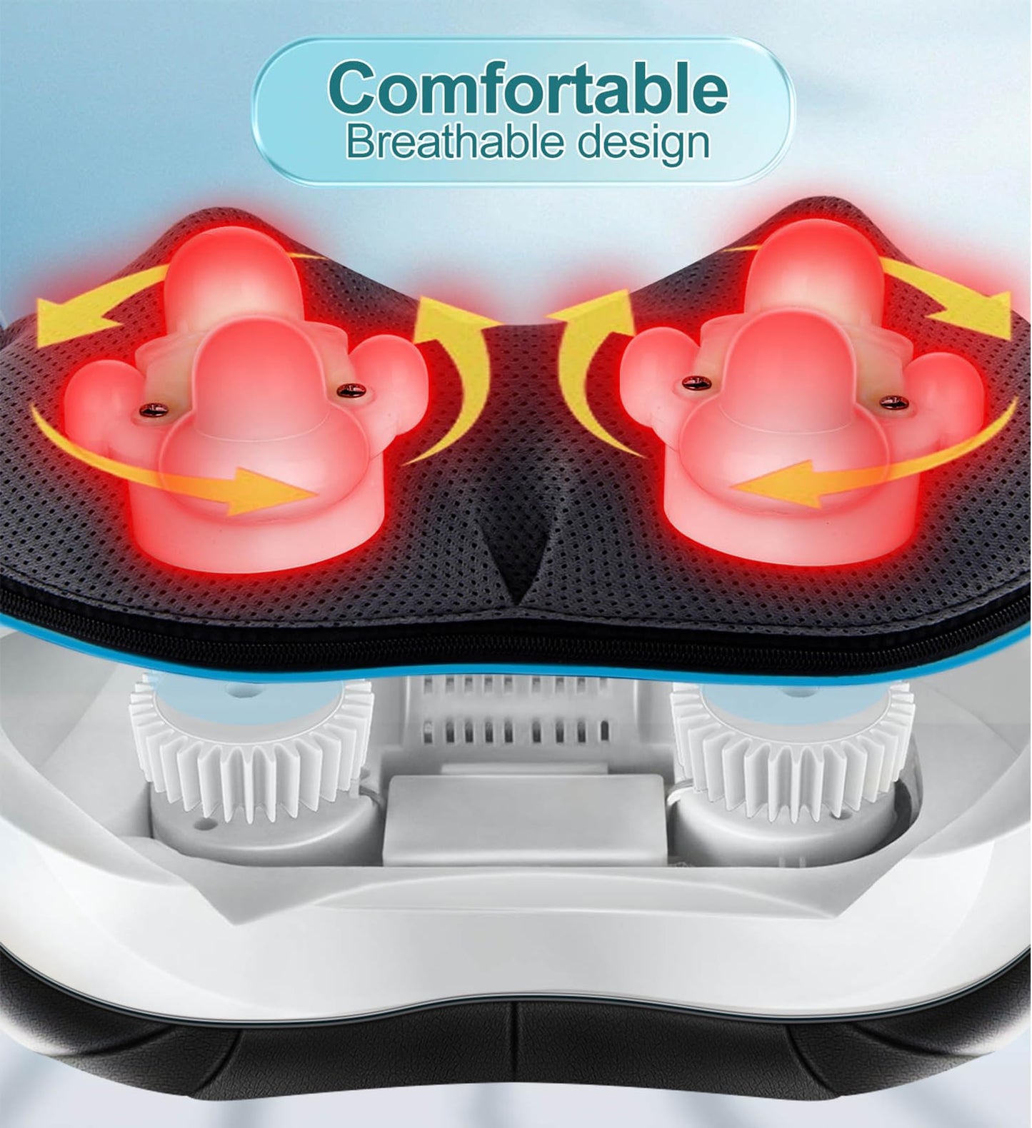 Mo Cuishle Shiatsu Neck and Shoulder Massager with Heat – Deep Kneading Massage for Relaxation – Ideal for Christmas, Mother's Day, Father's Day, Gifts for Men, Women, Mom and Dad