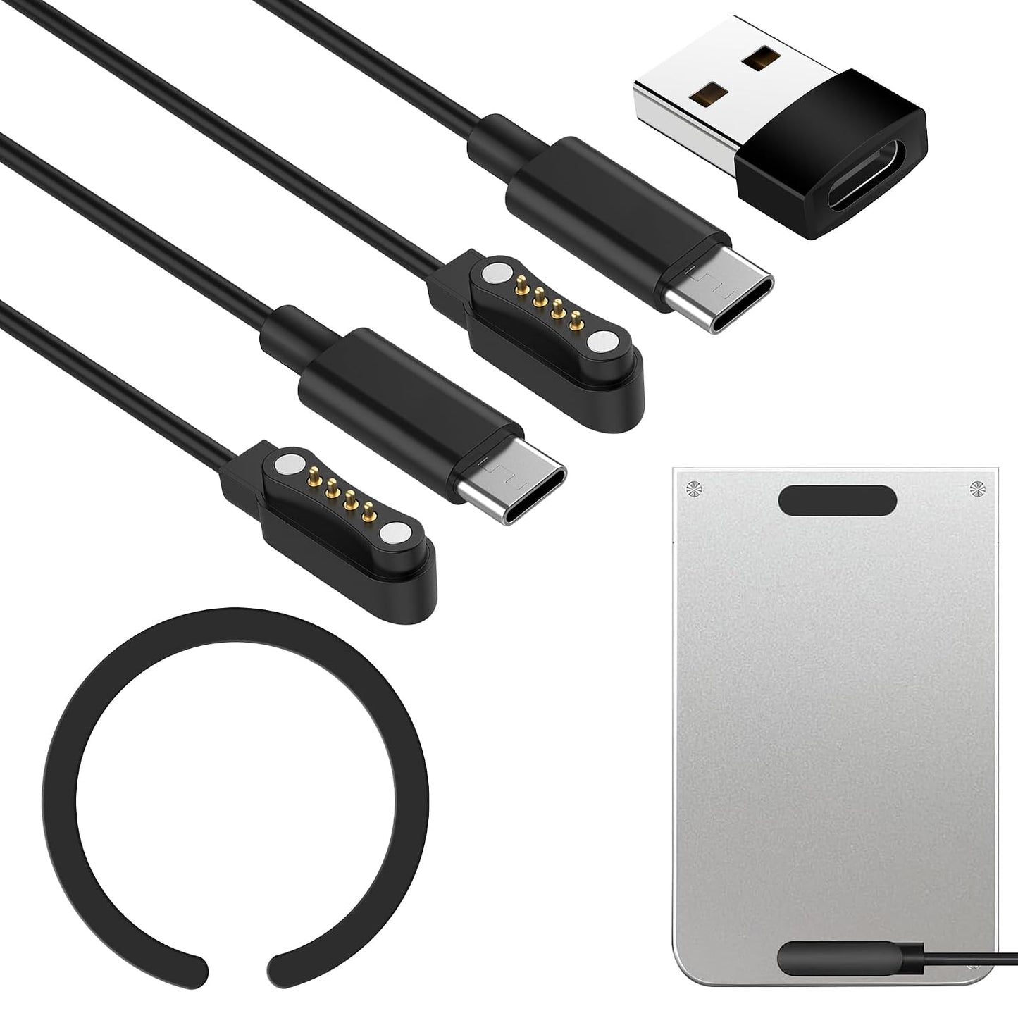Ermorgen 2-Pack 1m 1 1 USB-C Charging Cable Compatible with PLAUD Note Pro AI, Note AI Voice Recorder, Portable