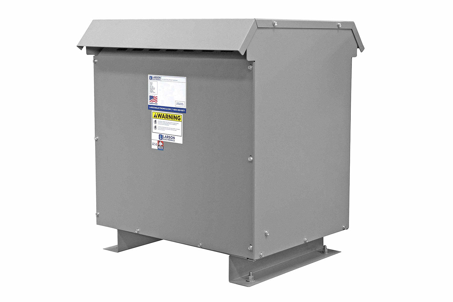 25 kVA Isolation Transformer - 208V Primary - 120/240V Secondary - Single Phase - NEMA 3R