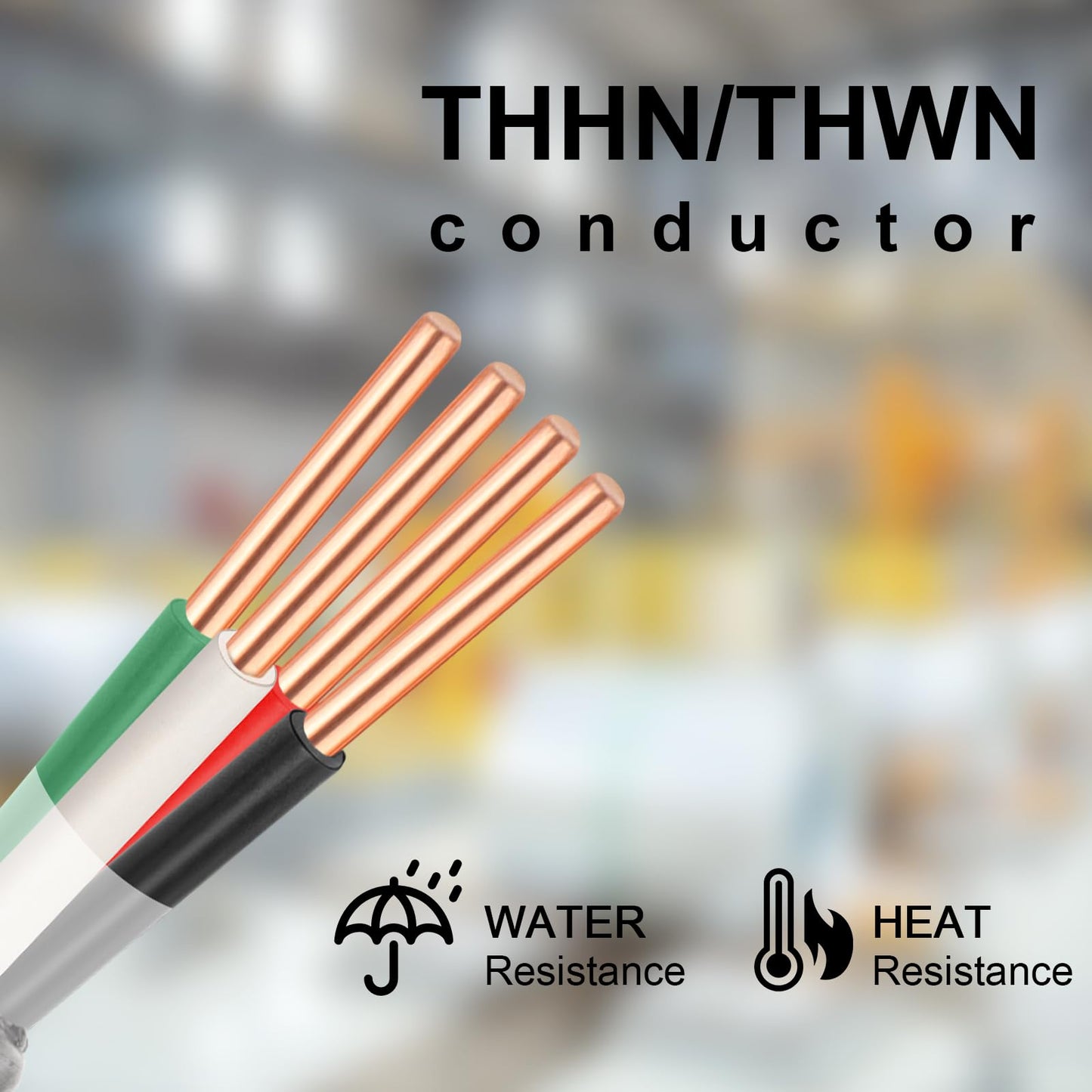 10/3 Metal Clad (MC) Cable with Ground 125ft, 10 Gauge Electric Wire with Aluminum Armor, Solid Bare Copper Conductors for Indoor Outdoor Underground Embedded Installation (10/3, 125 ft)