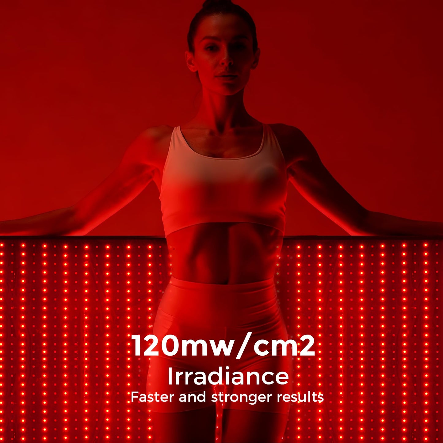 QuasarMD Infrared Red Light Therapy Mat- 1440 pcs Professional SMD LED Chips - 660nm & 850nm Wavelengths, Pain Relief, Enhances Recovery, Whole Body Care, Sleep Improvement & Energy Boost