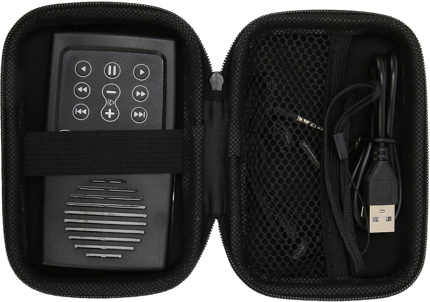 Zopsc 8G 350mAh Solar Powered Bible Reader, Portable Electronic Bible Audio Player Built in Capacity for Seniors